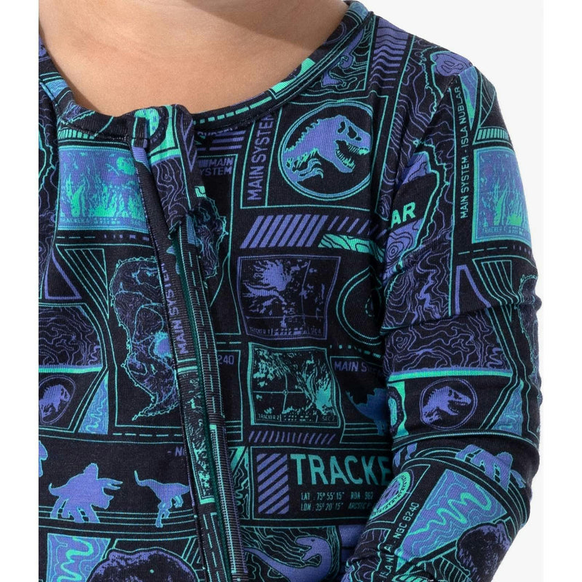 Jurassic Park: Tracker Bamboo Convertible Footie