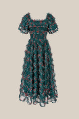 Florentina Dress in Emerald Truly Madly Deeply