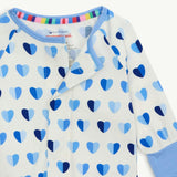 Magnetic Convertible Coverall BLUE XOXO