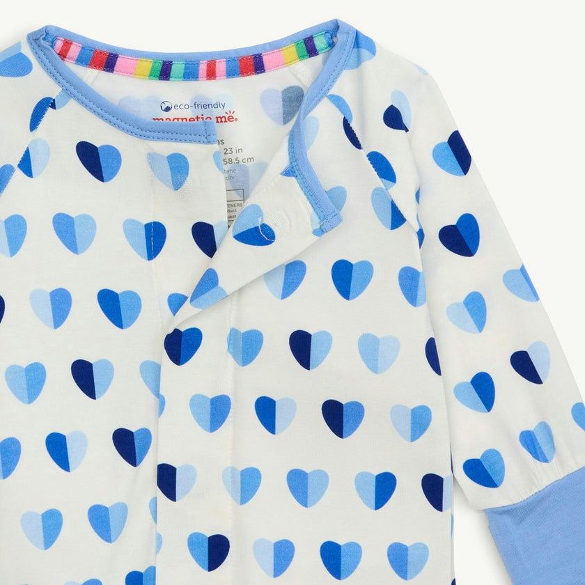 Magnetic Convertible Coverall BLUE XOXO