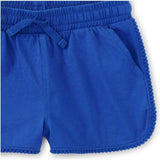 Pom-Pom Gym Shorts, Blue