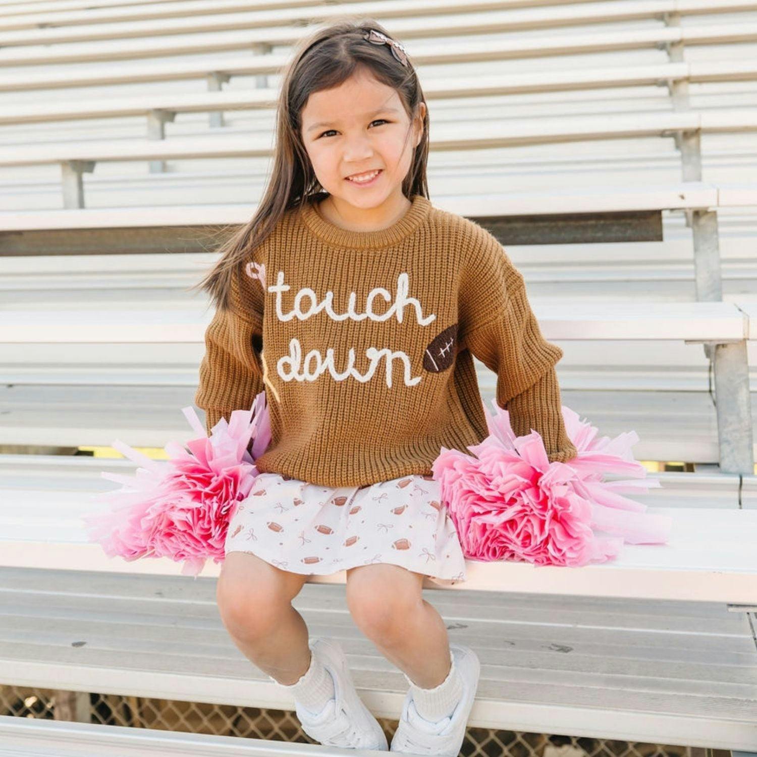 Game Day Glitter Bow Headband