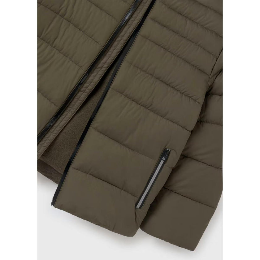 Boys' Quilted Coat With Reflective Details
