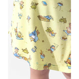 Teddy Picnic Girls' Short Sleeve Dress