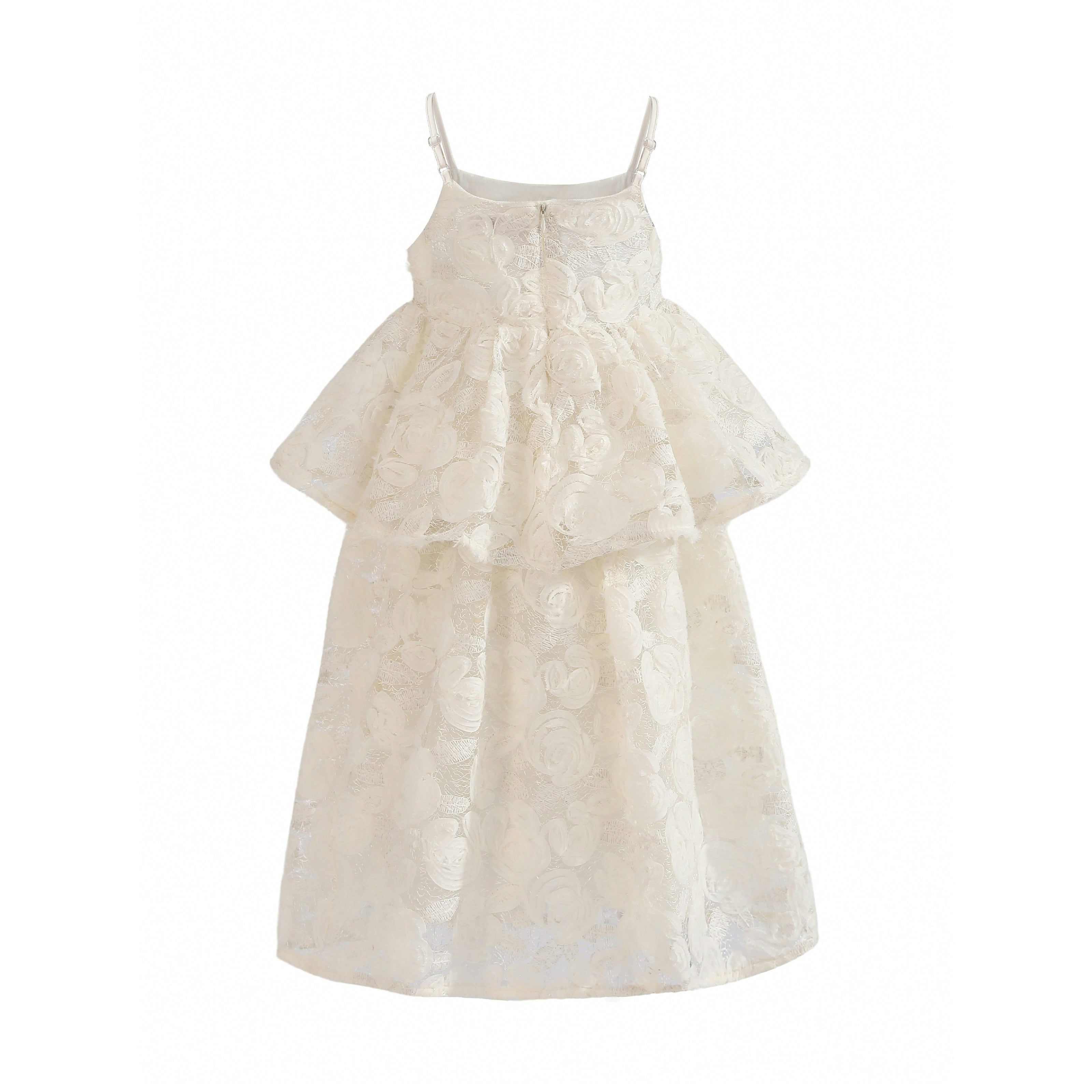 Cream Juliette Lace Skirt Set