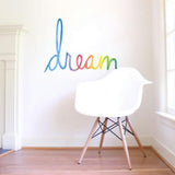 Watercolor Words • Dream • Peel-and-Stick Wall Decals