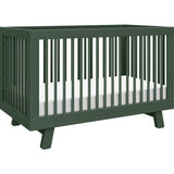 Hudson 3-In-1 Convertible Crib With Toddler Bed Conversion Kit In