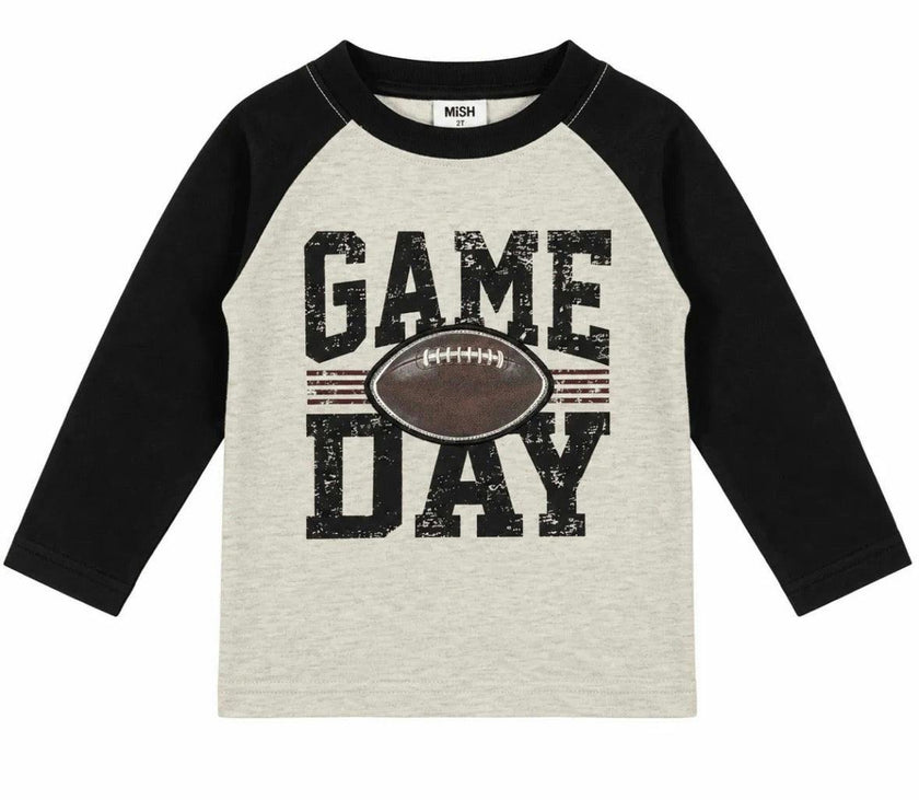 Kids Raglan Shirt -Football Game Day