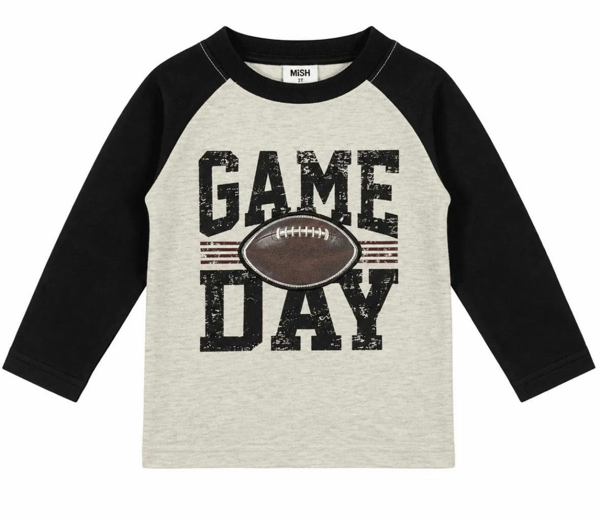 Kids Raglan Shirt -Football Game Day