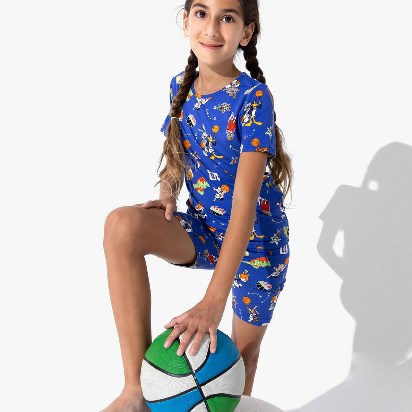 Space Jam Bamboo Kids Pajama Short Set