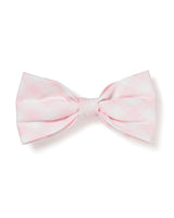 Dog Twill Bow Tie in Pink Gingham
