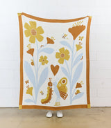 Bugs in Love Knit Blanket
