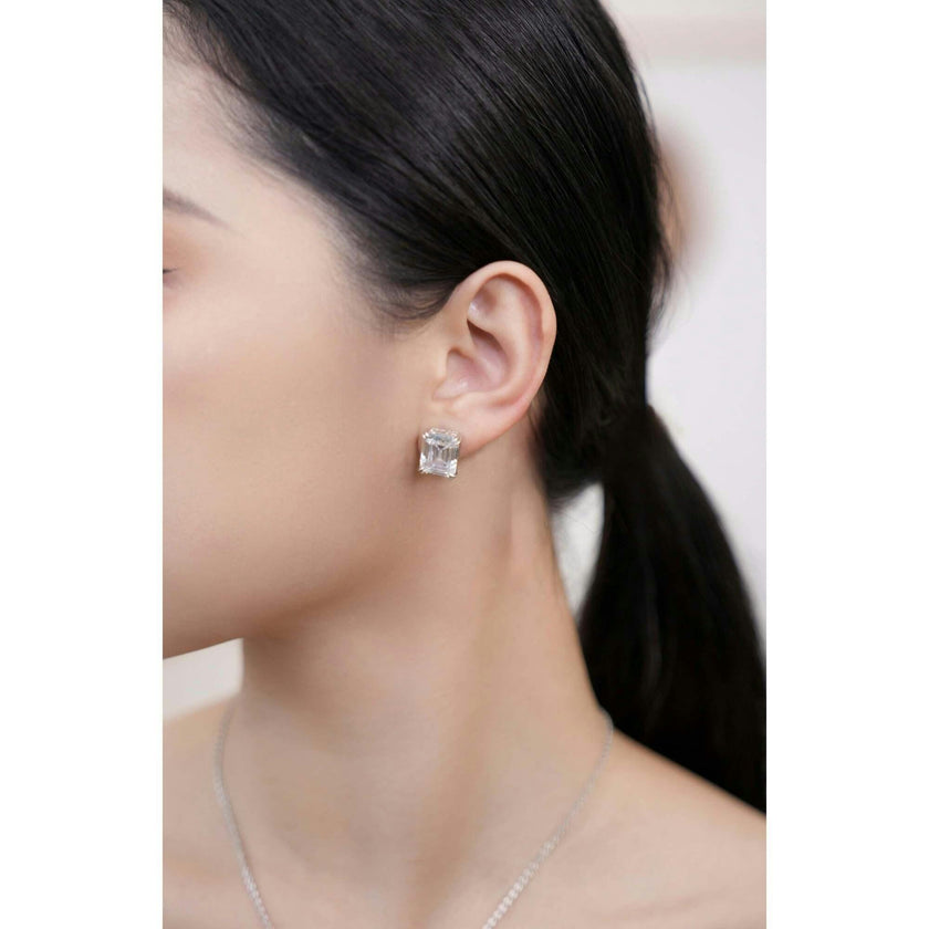 Coconut Glow Stud Earrings