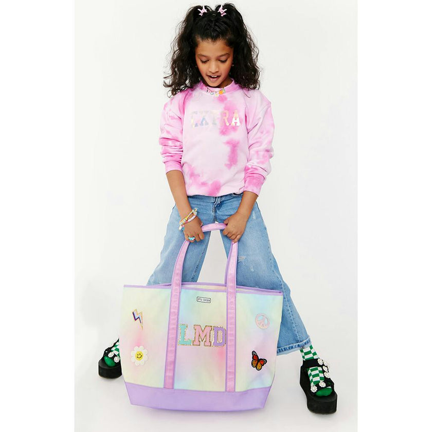 Customizable Hazy Rainbow Weekender Tote