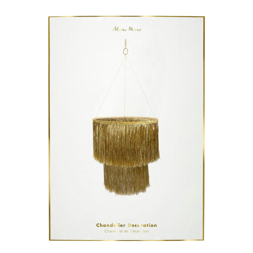 Tinsel Chandelier