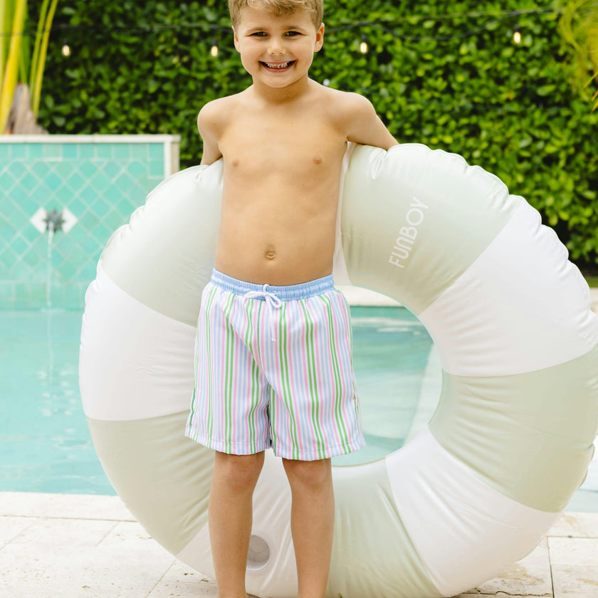 Swim Trunks - Summer Stripe