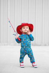 Wishin I Was Fishin' Blue Snoozer