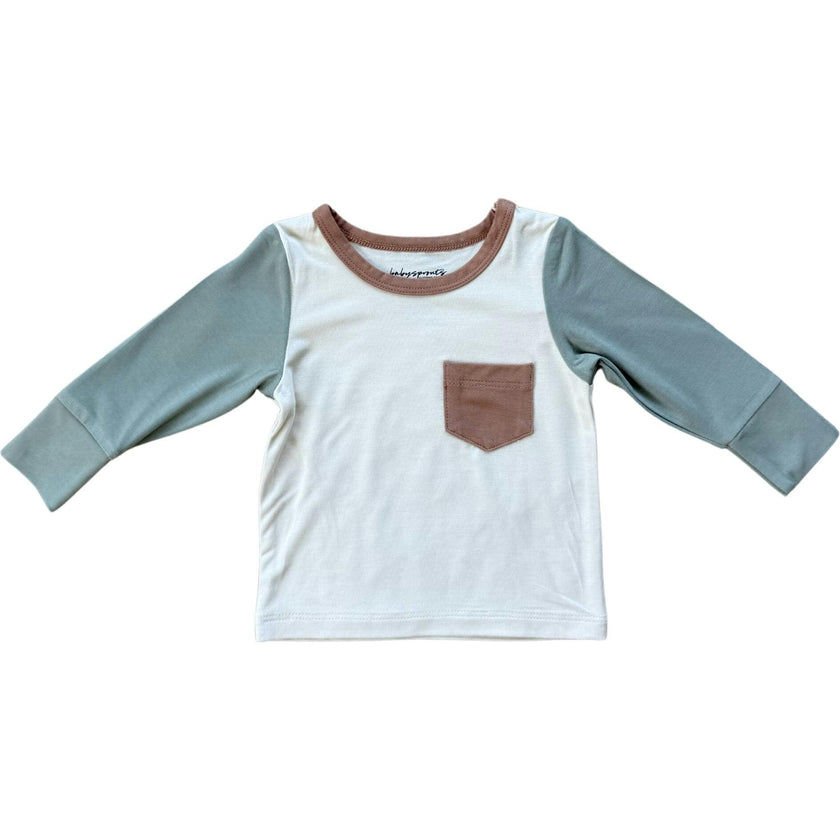 Boy's Colorblock Pocket Shirt