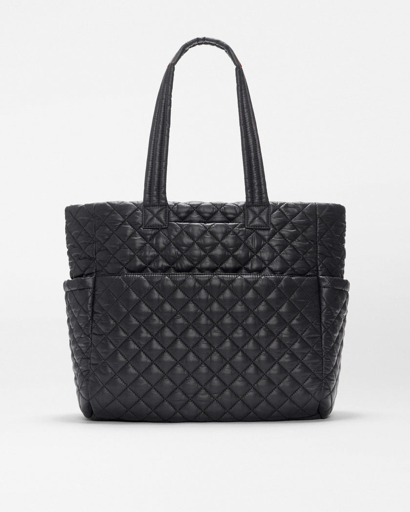 Black Metro Diaper Tote
