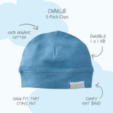 CHARLIE 5-Pack Baby Hats