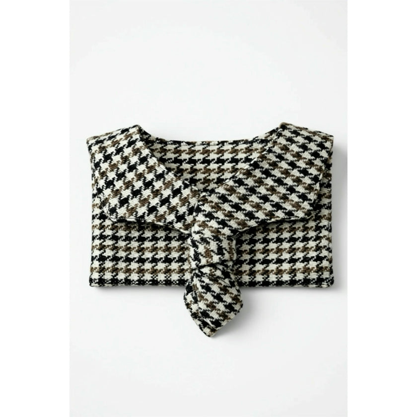 Heirloom Wool Sailor Collar – Ashford Houndstooth