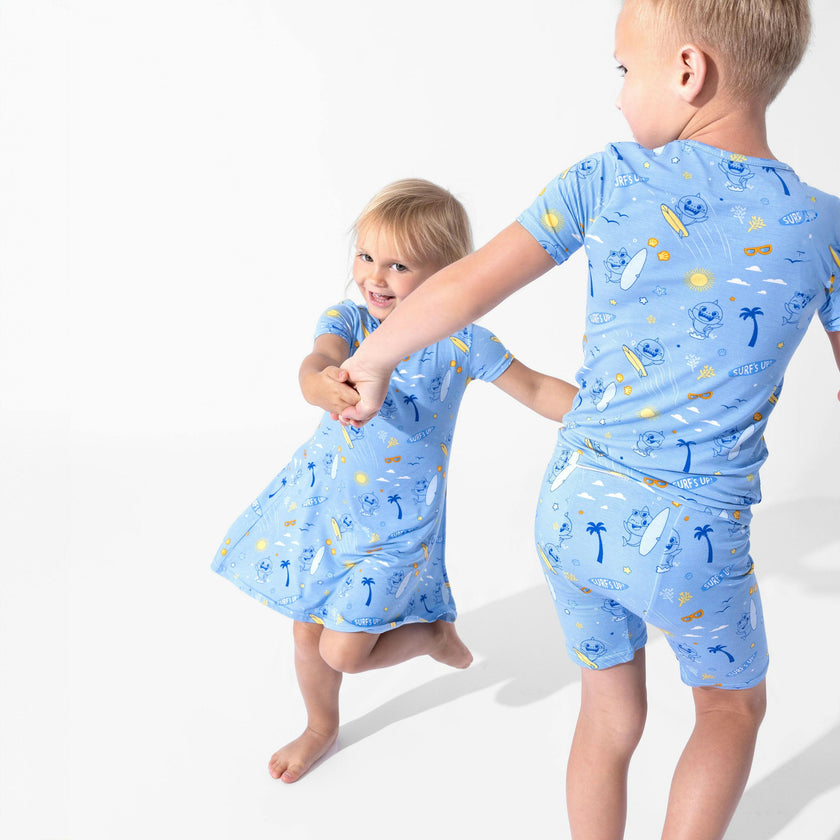 Baby Surf Girls' Short Sleeve Dress