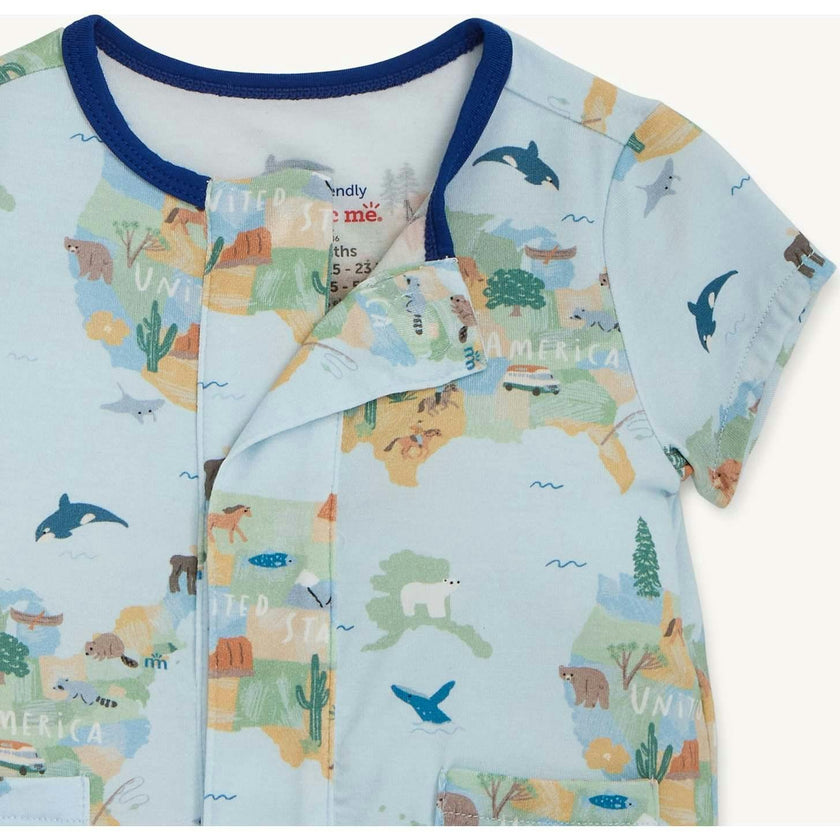 Magnetic Polo Romper