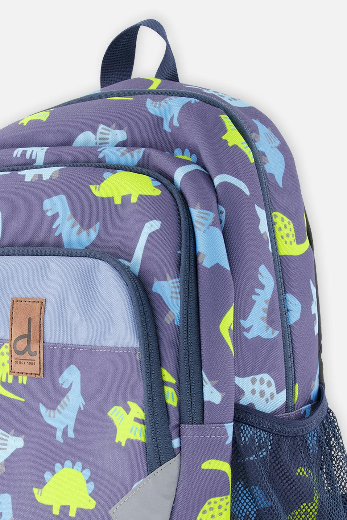 Little Boy Dinos Multi-Compartment Backpack