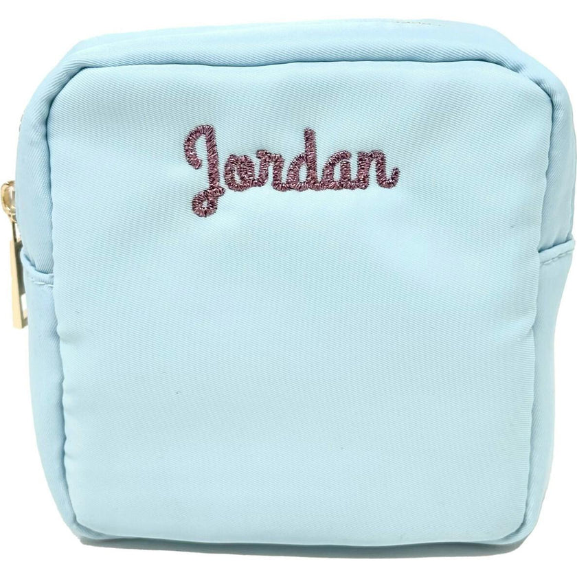 Custom Embroidered Mini Nylon Pouch