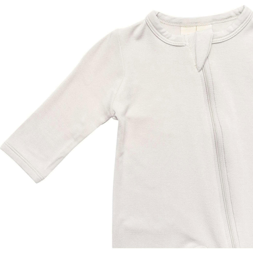 Zippered Footie, Oat