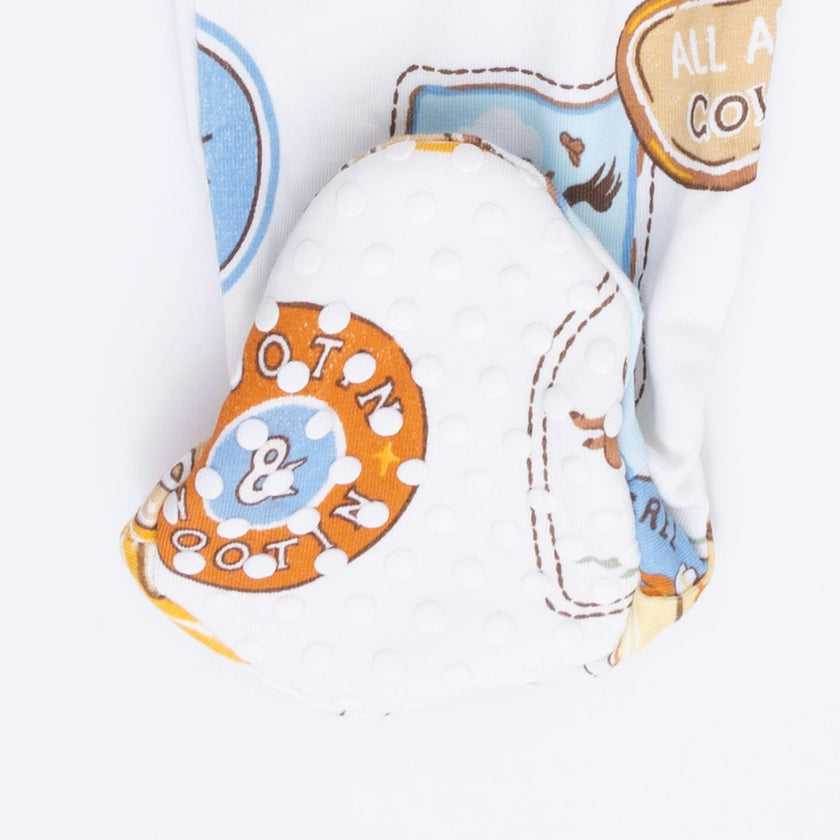 Rodeo Patches Uni - 2 Way Zipper Footie