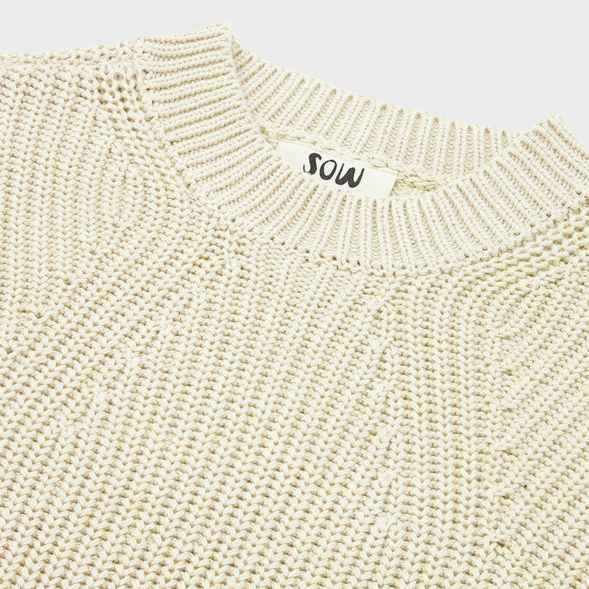 Organic Cotton Knit Sweater