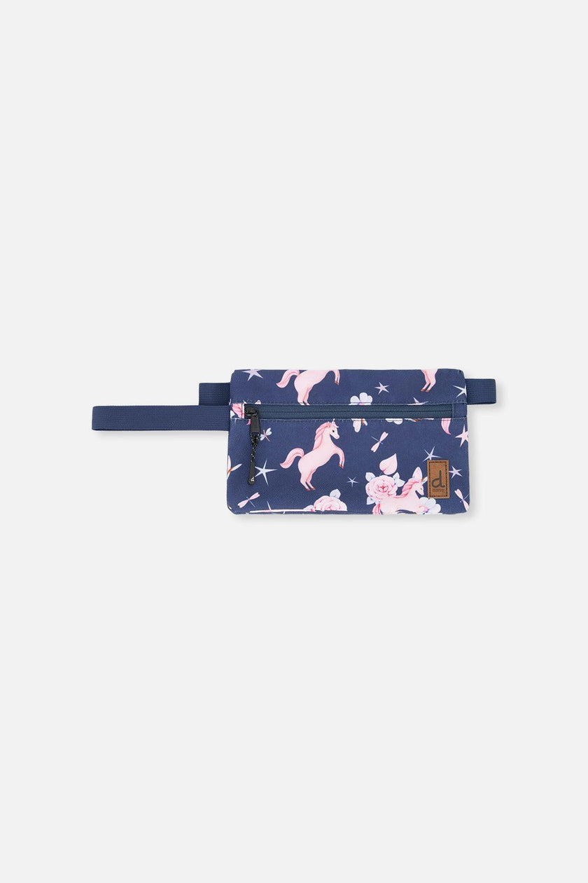 Little Girl Unicorn Compact Functional Charming Pencil Case