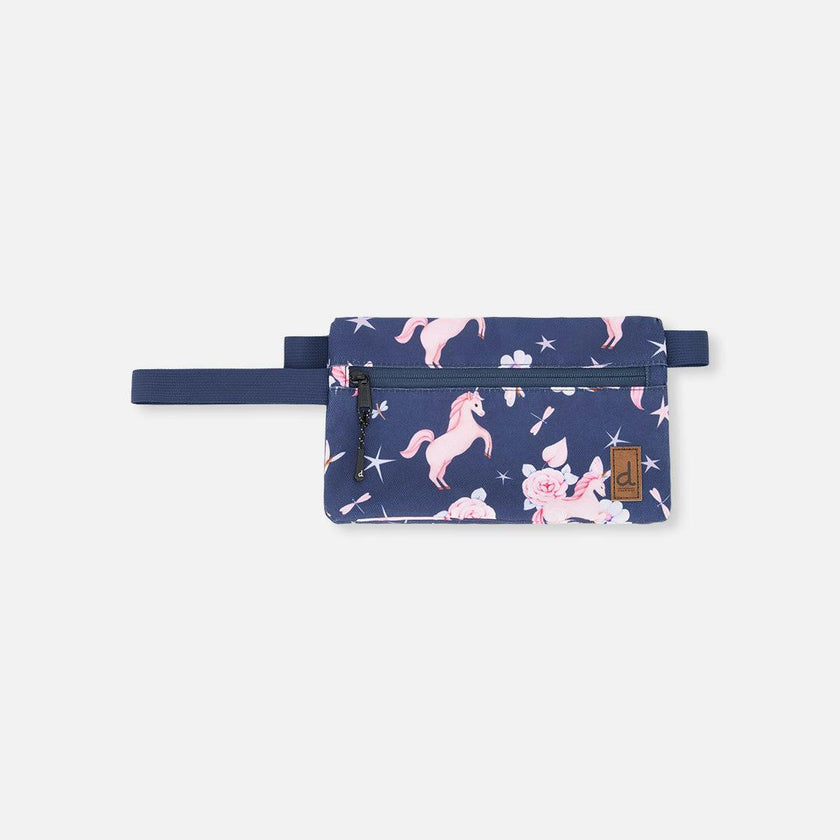 Little Girl Unicorn Compact Functional Charming Pencil Case