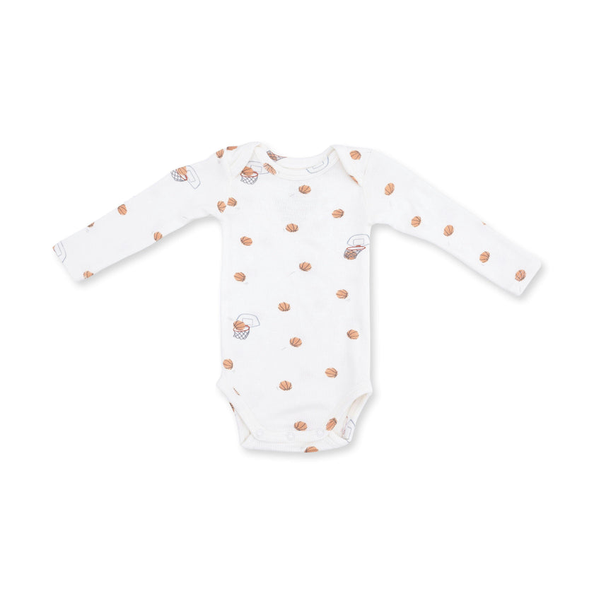 Mini Basketballs - Long Sleeve Bodysuit