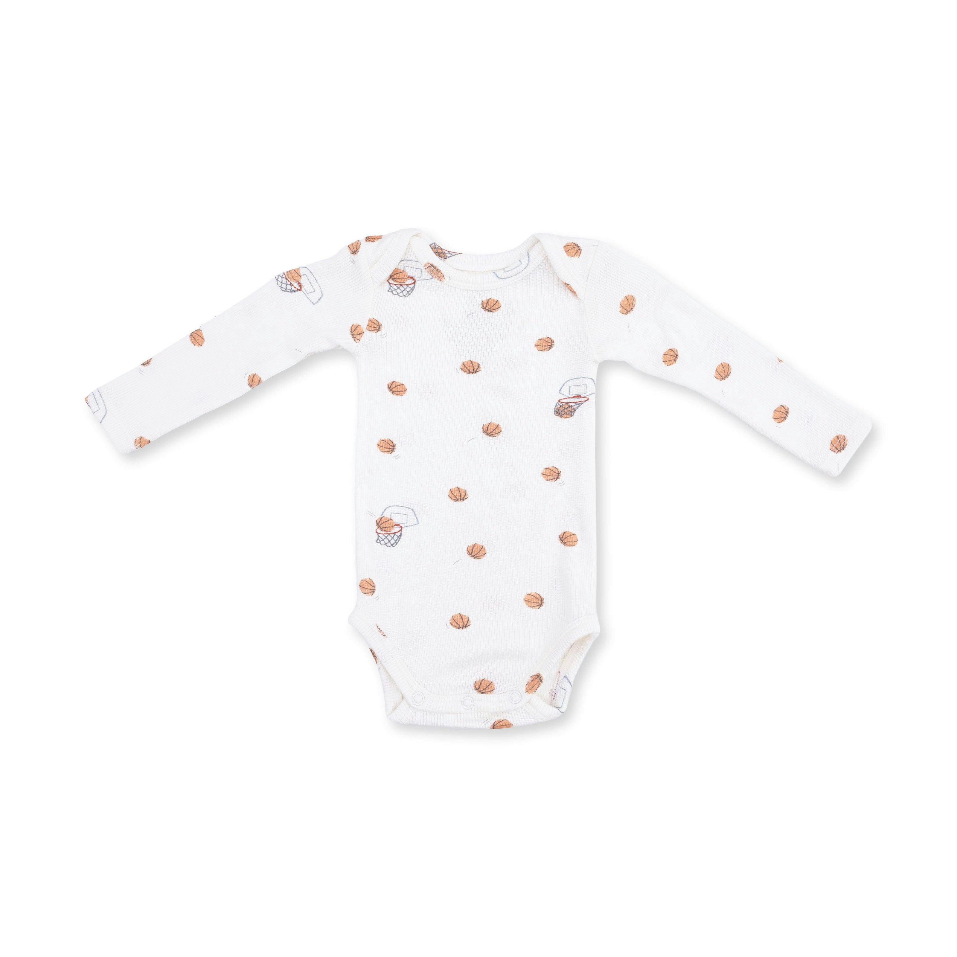 Mini Basketballs - Long Sleeve Bodysuit