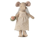 Wedding mice couple in box, Mum and dad