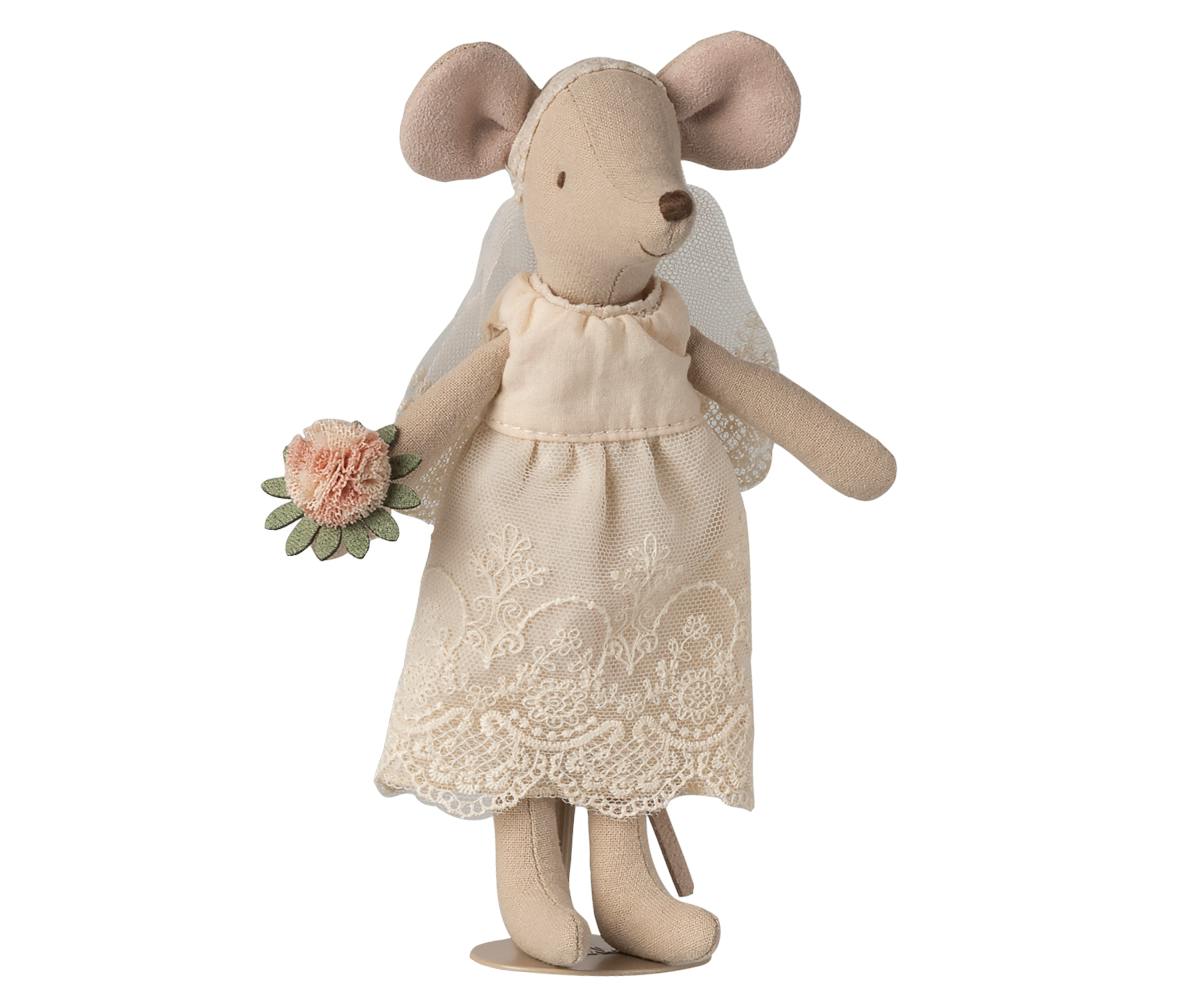 Wedding mice couple in box, Mum and dad