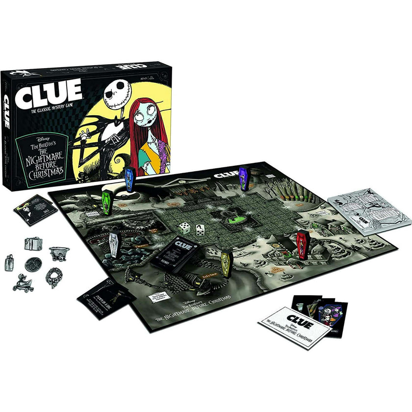 CLUE: The Nightmare Before Christmas - Collectible Edition Board Game