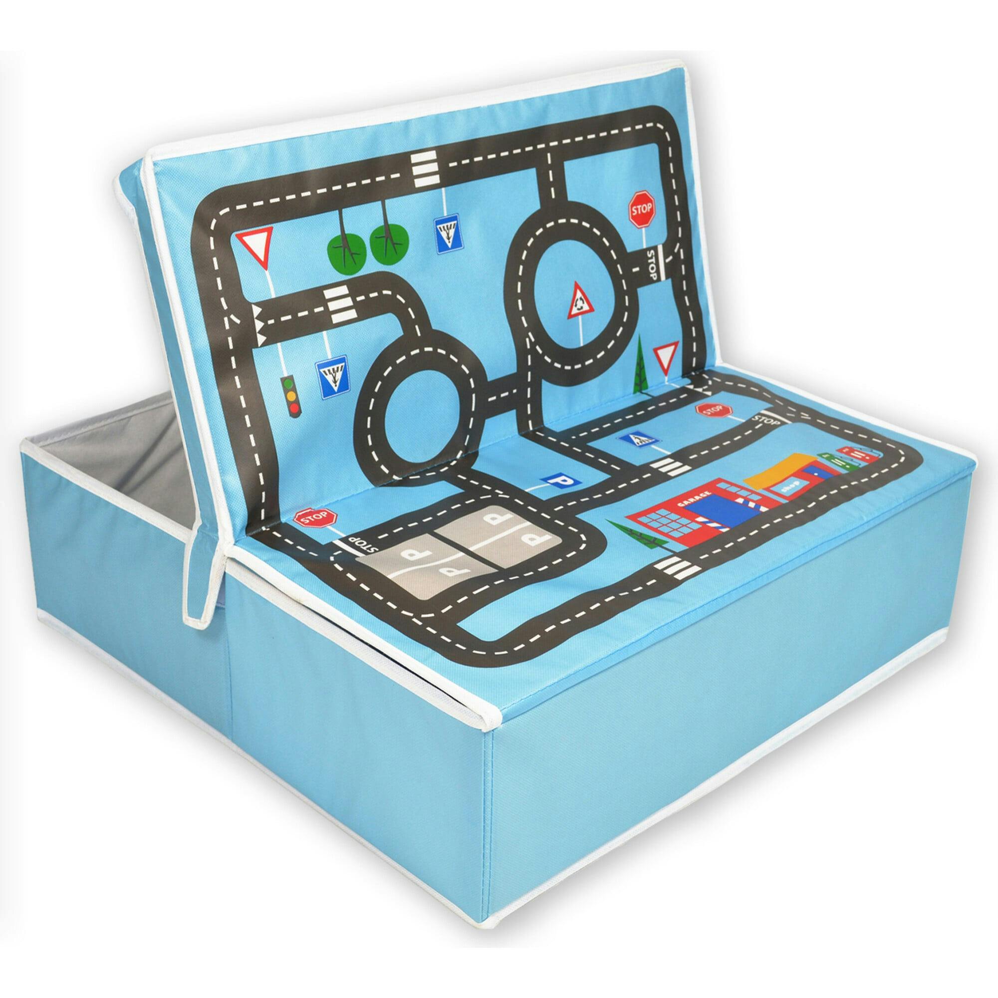 Fun2Give Pop-it-Up Garage with Road Playmat and Storage
