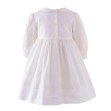 Lace Trim Peter Pan Collar Dress & Bloomers