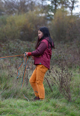 Berry Recycled Waterproof Winter Coat, Purple