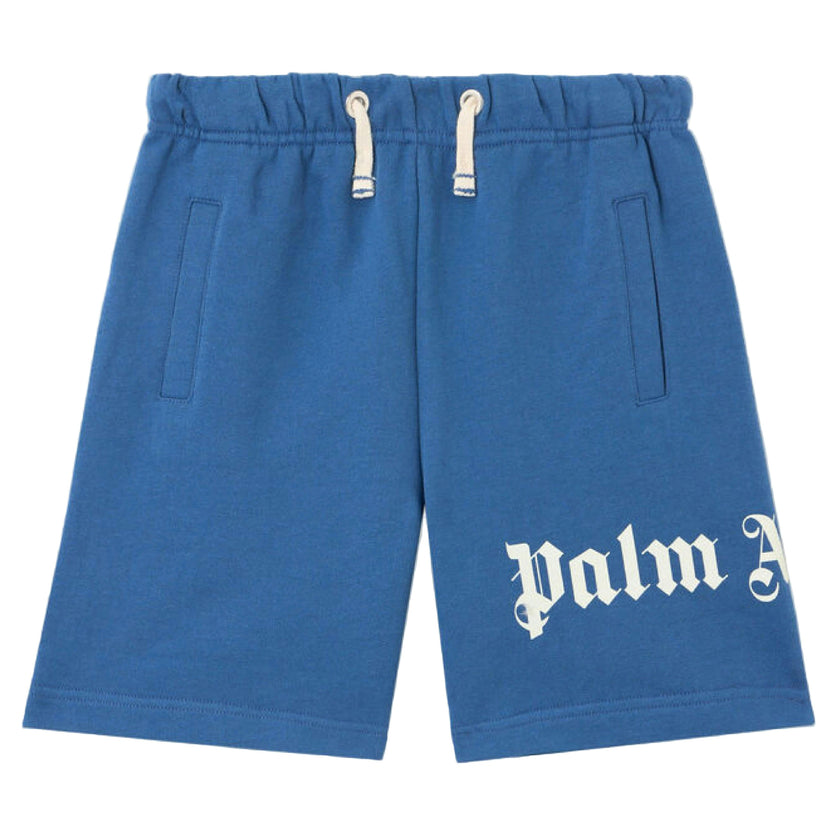 Blue Overlogo Sweatshorts