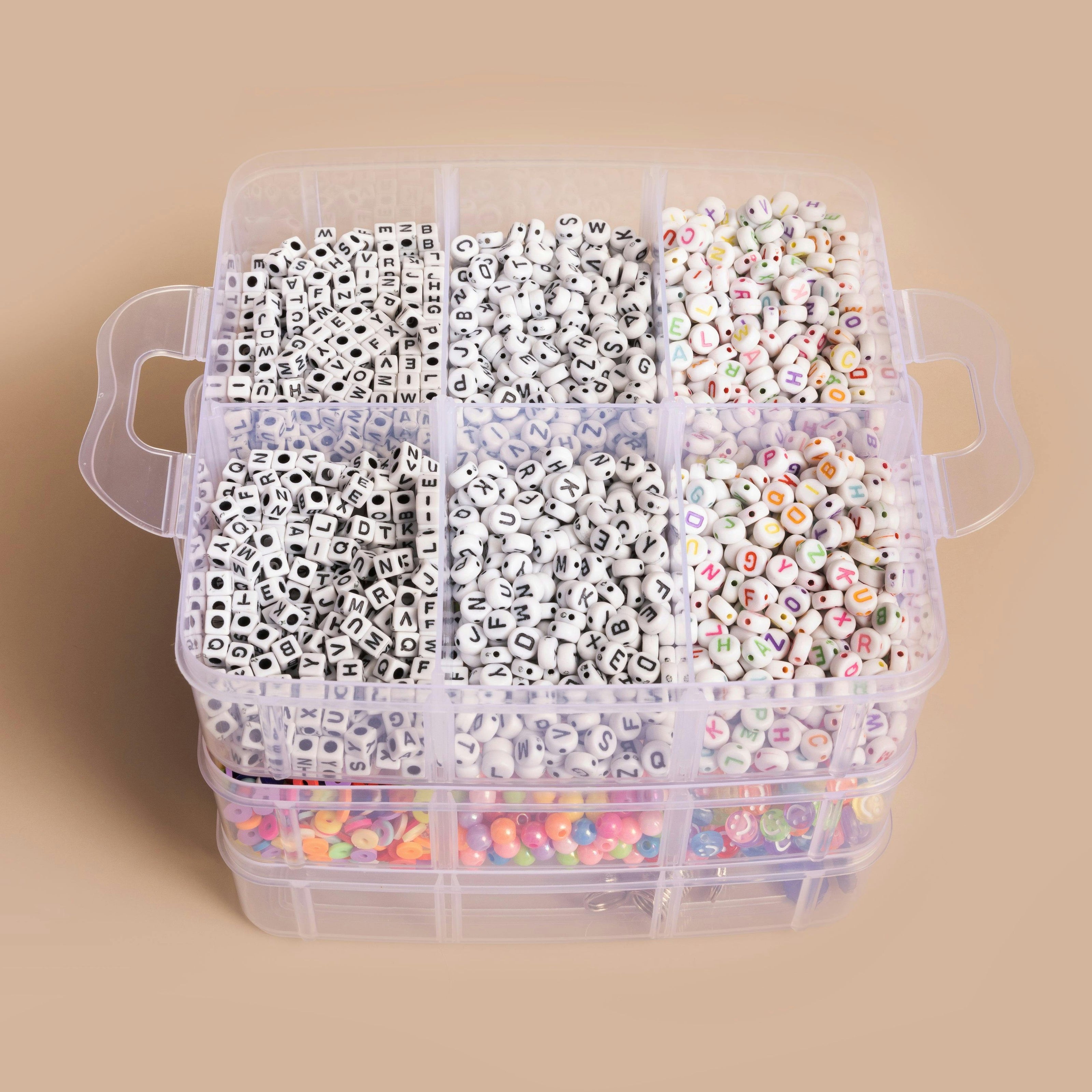 DIY Jewelry Letter Bead Party Kit