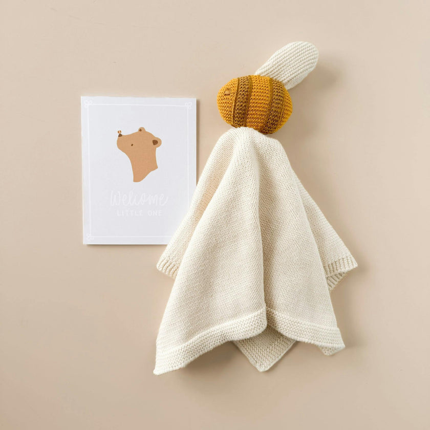 Organic Cotton Bee Lovey