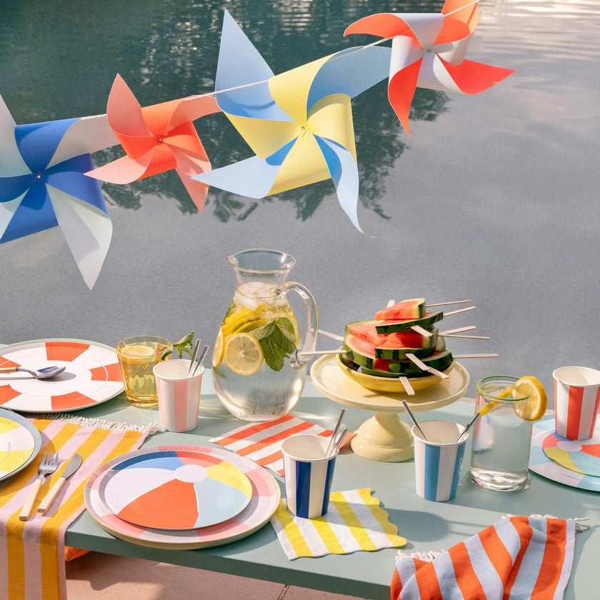 Beach Striped Large Napkins
