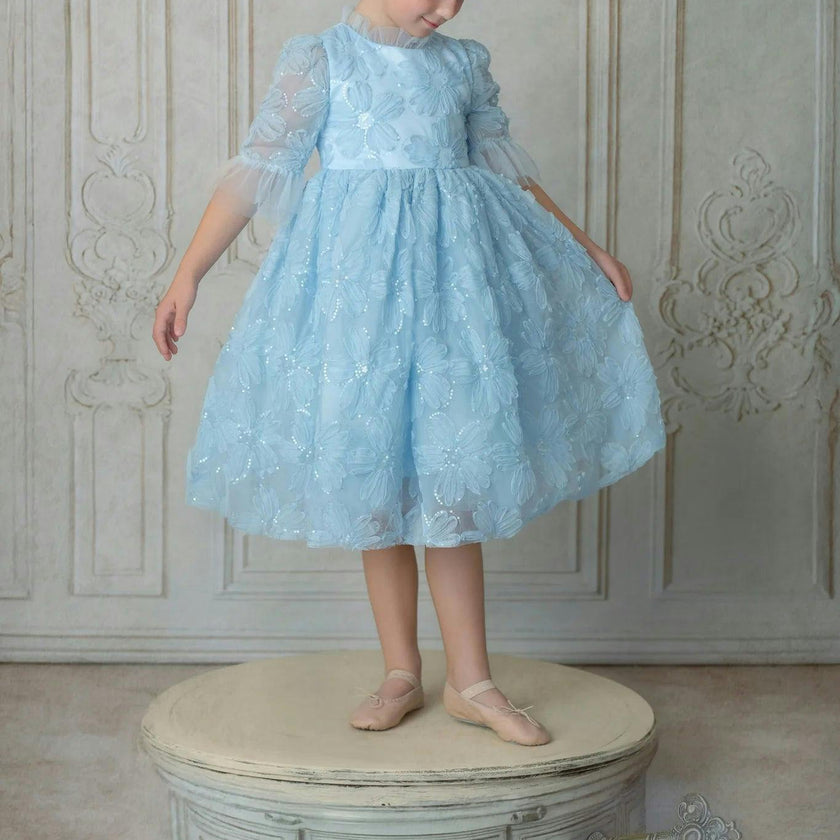 Sky Petal Music Box Dress
