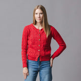 Organic Pointelle Cardigan