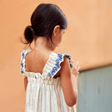 Pinafore Embroidered Dress
