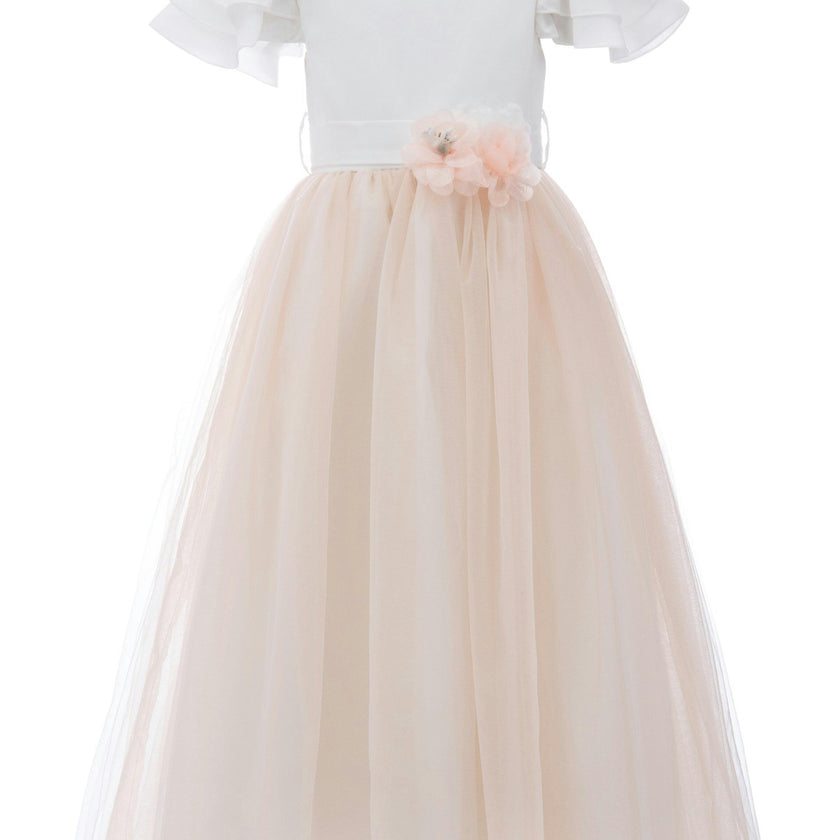 White Almeria Teacup Gown
